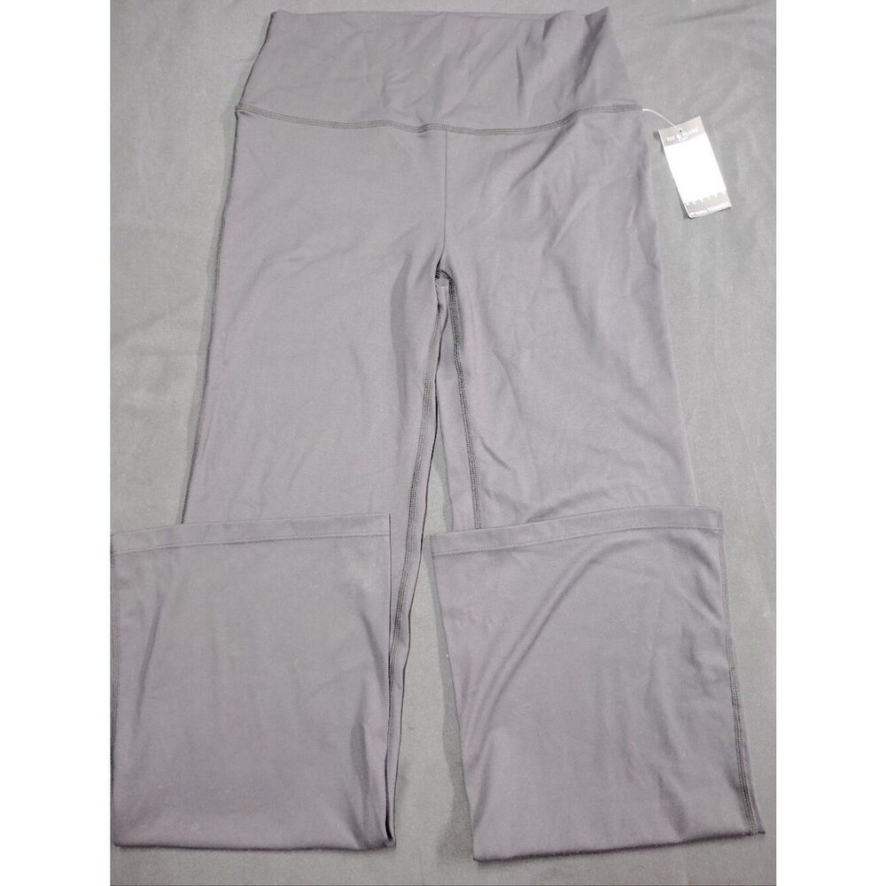 NWT sofia vergara Wide Leg Yoga Work Pants in Black